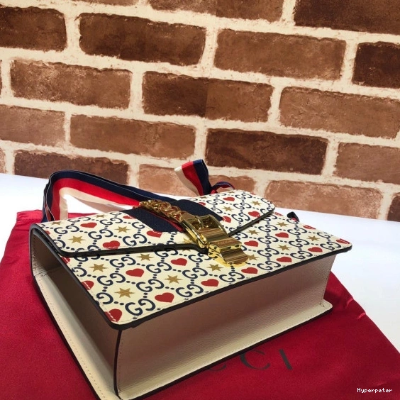 Hyper Peter shoulder small Bee GUCCI Star Sylvie bag 0715